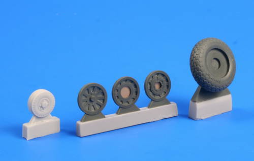 1/32 P-51D Mustang Wheels for Dragon/Tamiya/Trumpe