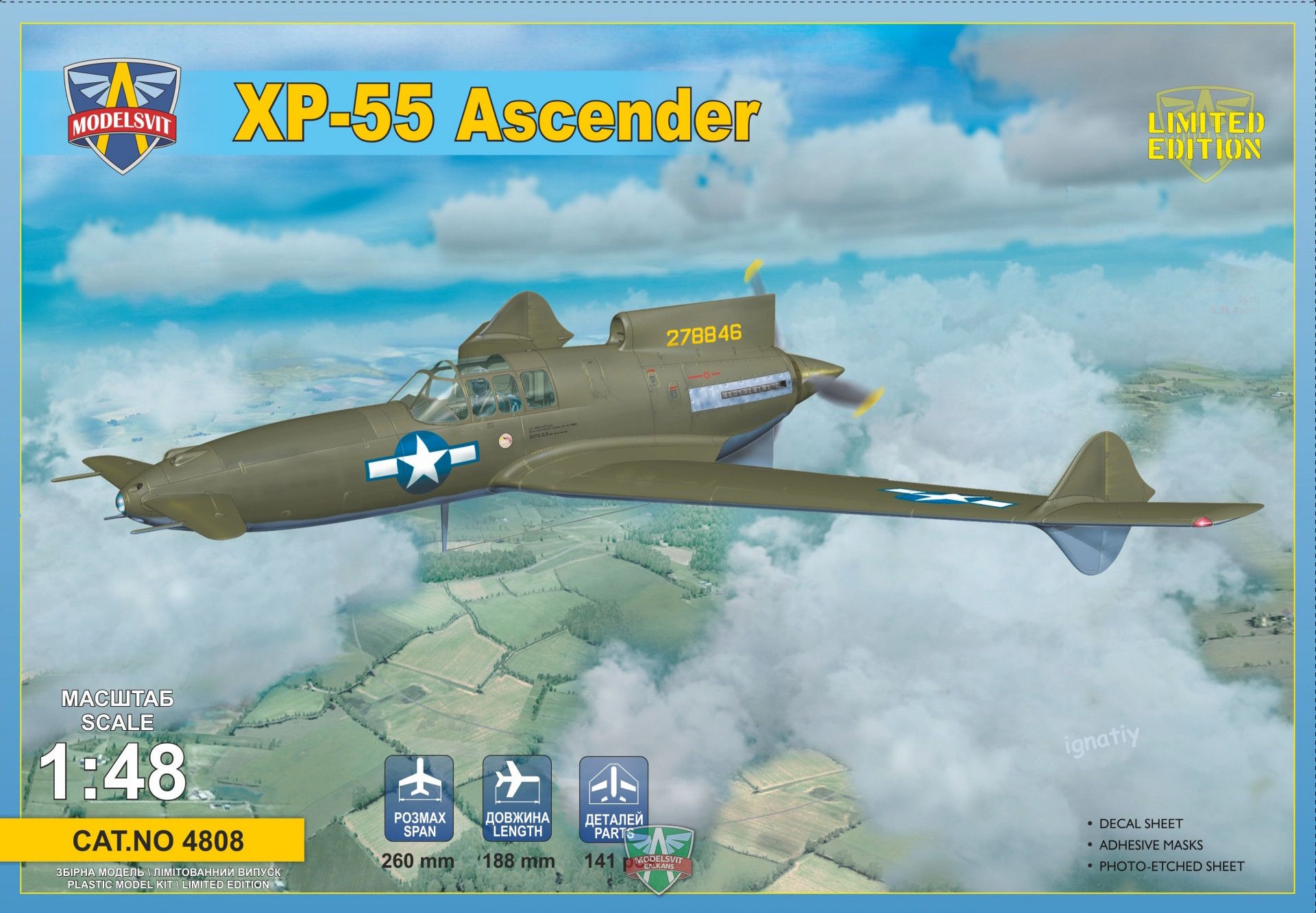 1/48 XP-55 Ascender 