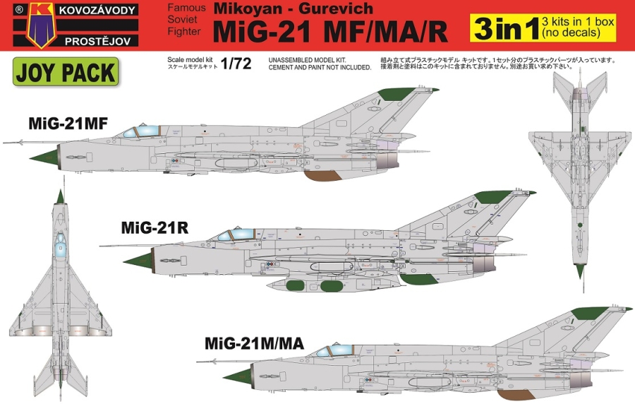 1/72 MiG-21MF/MA/R JOYPACK