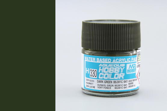 Hobby Color - Dark Green BS381C/641 - Tmavě zelená - 10ml