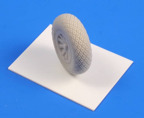 1/72 P-51D Mustang Wheels (Diamond and Hole Tread