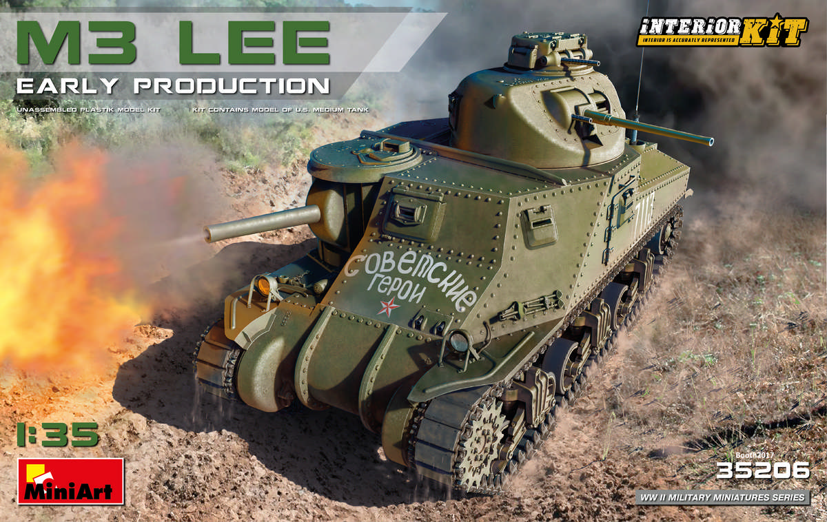 1/35 M3 Lee Early Prod. Interior Kit