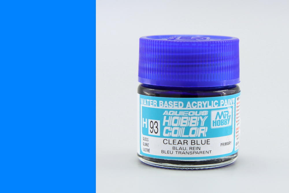 Hobby Color - Clear Blue- Transparentní modrá - 10ml