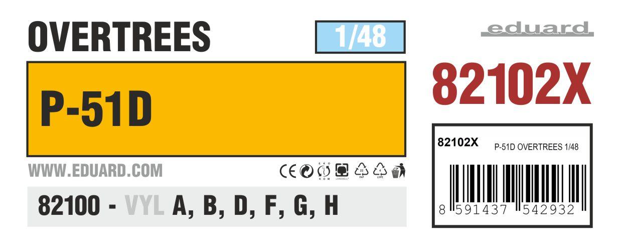 1/48 P-51D Overtrees
