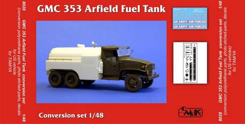 1/48 GMC 353 Airfield fuel tank conv. Set for TAM