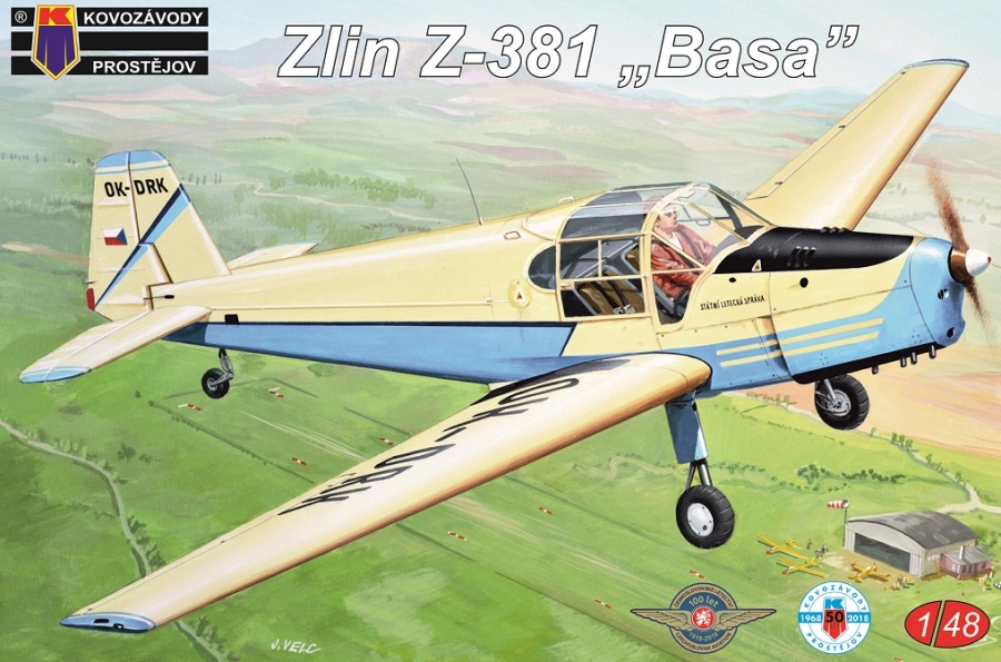 1/48 Zlin Z-381 Basa 2xCZ,Belg,Swis