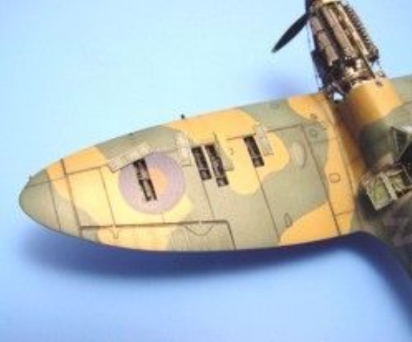 1/72 Spitfire Mk. I gun bays