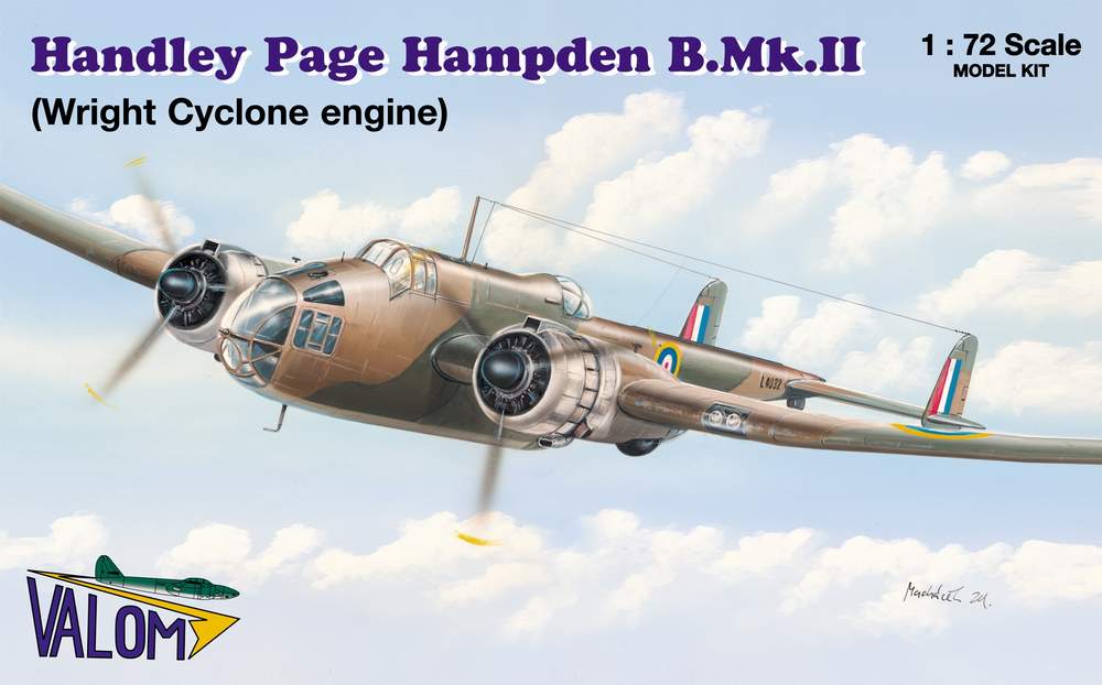 1/72 Handley Page Hampden B.Mk.II (W.Cyclone)