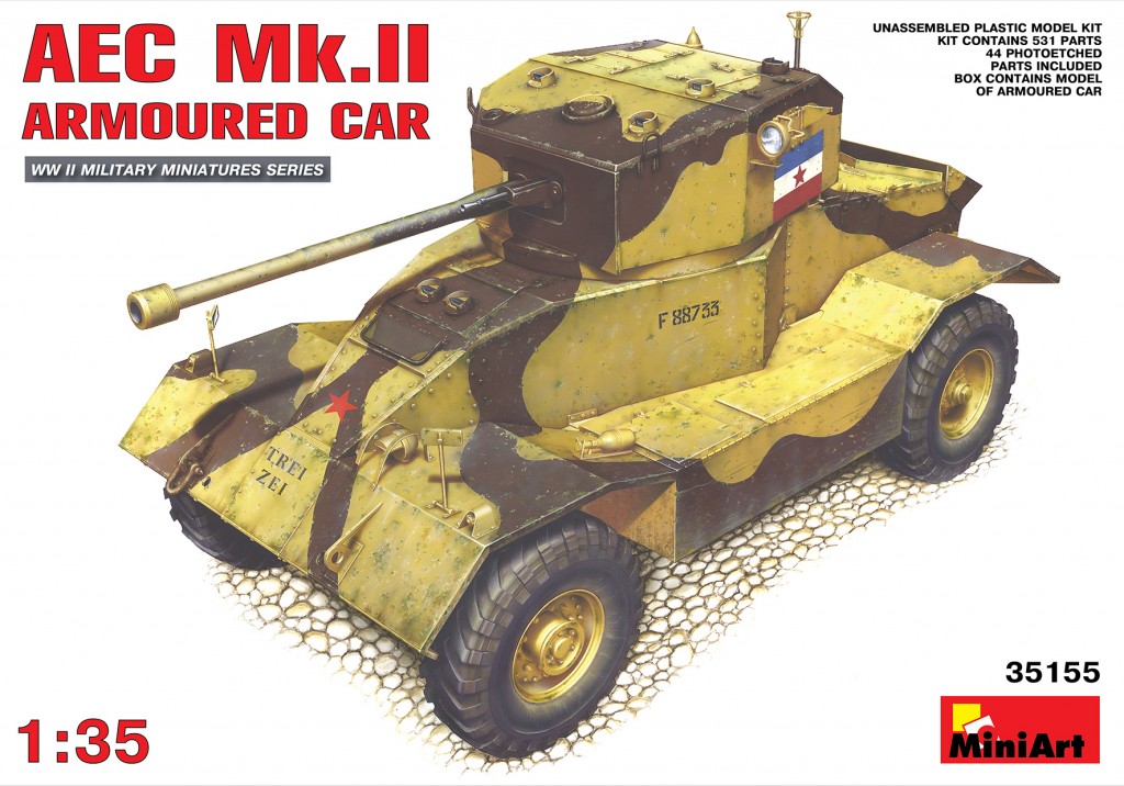 1/35 AEC Mk 2 Armoured Car