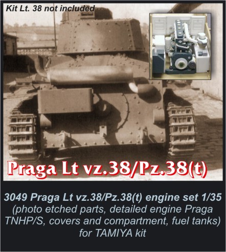 1/35 Praga Lt.38/Pz.38(t) - engine set for TAM