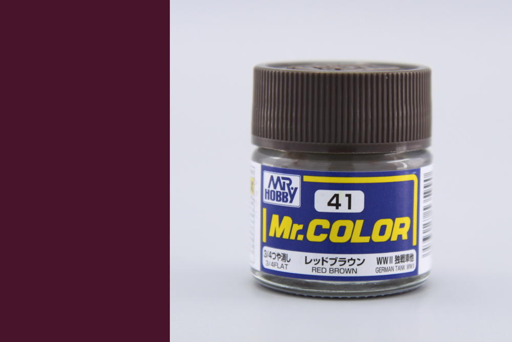 Mr. Color - Red Brown - Červeno hnědá (10ml)