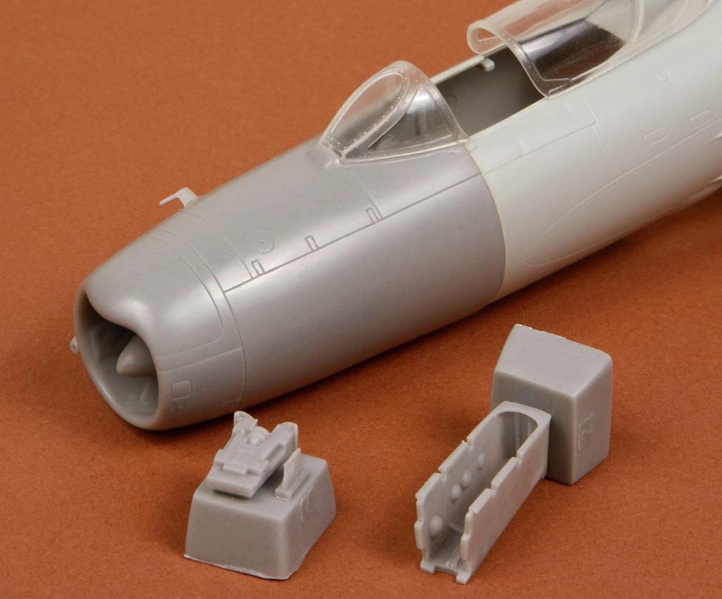 1/48 Mig-19 PM correct nose - Resin for Trumpeter