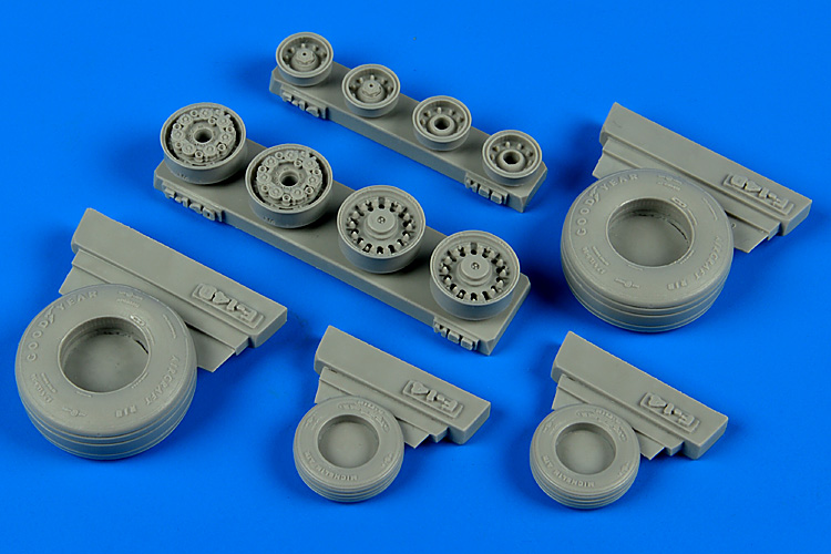 1/48 F-14B/D Tomcat weighted wheels