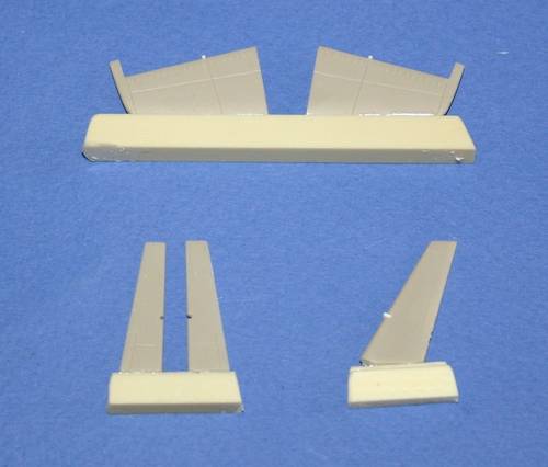 1/72 Aero L-39 Albatros Tail planes for Eduard