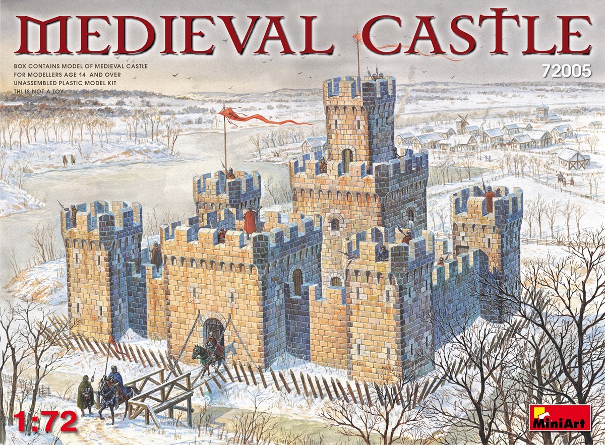 1/72 Medieval  Castle