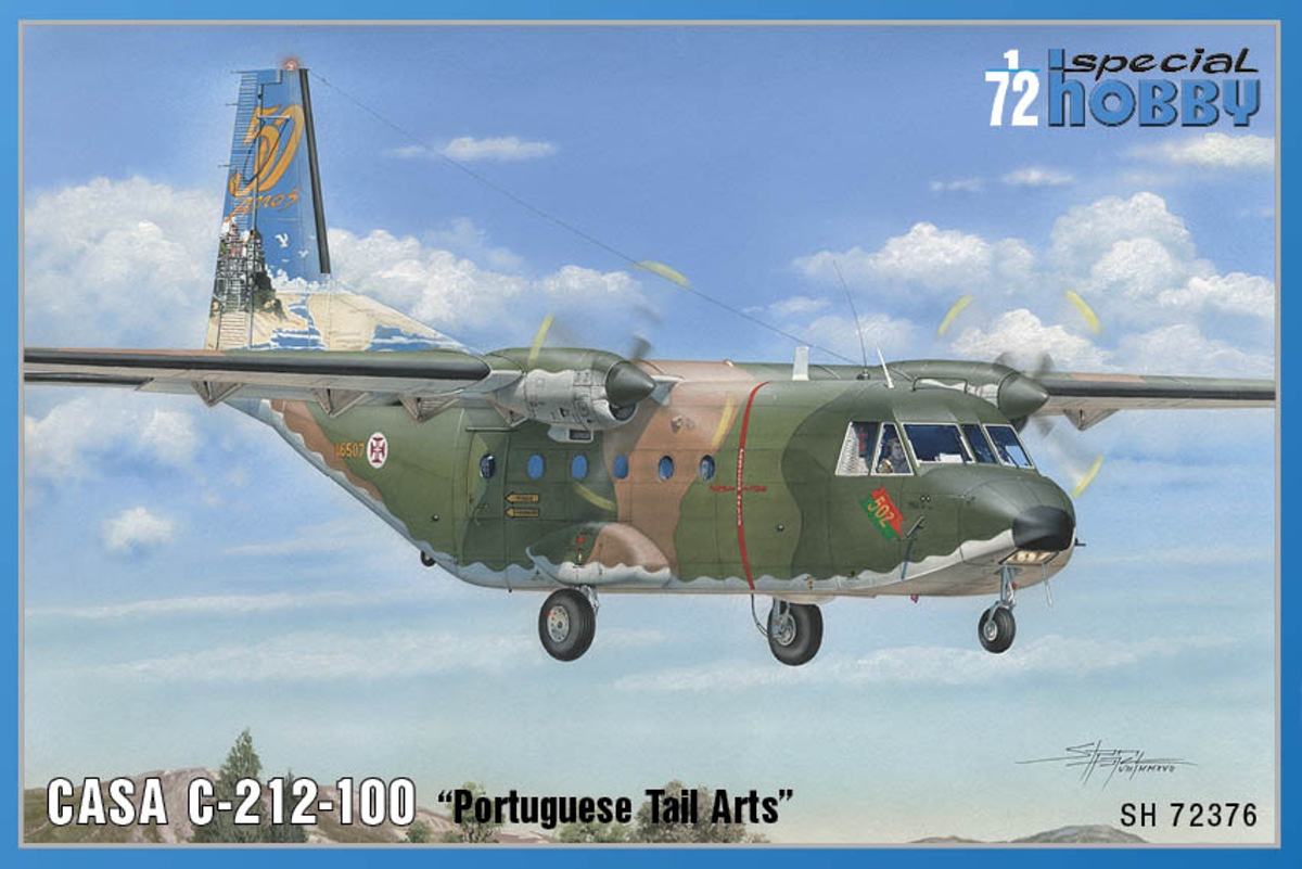 Plastikový model letadla 1/72 CASA C.212-100 TAIL ART