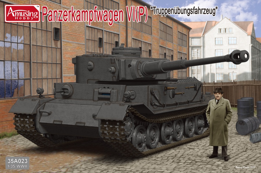 1/35 Pz.Kpfwg.VI Tiger(P) Truppenübfahrzeug