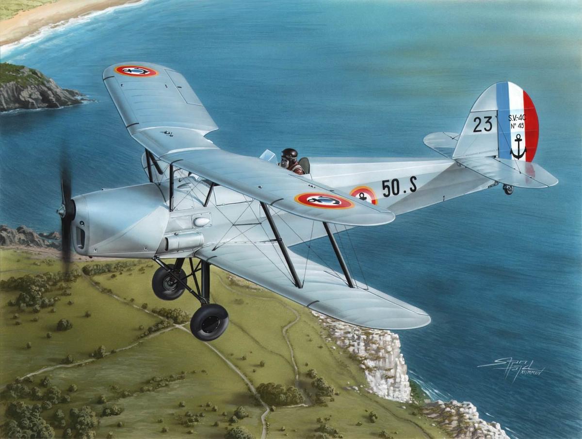 1/72 STAMPE SV.4B France