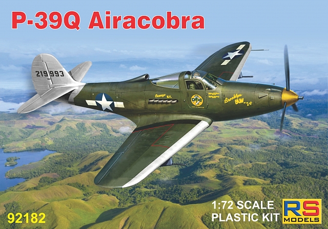 Plastikový model letadla 1/72 P-39Q Airacobra 4 decal v. for USA, SSSR