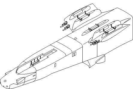 1/72 OV-10D - armament set for ACA