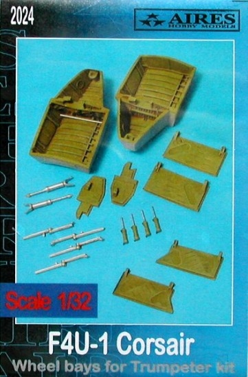 1/32 F4U-1A Corsair wheel bays