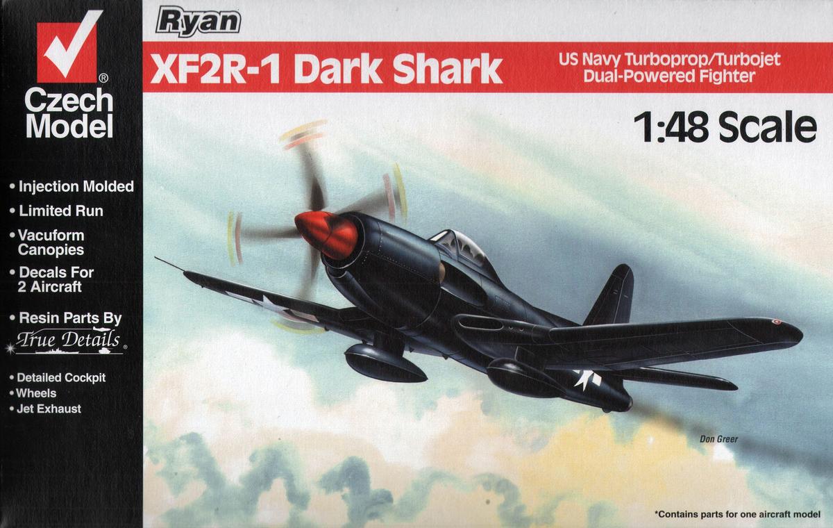 1/48 Ryan XF2R-1 Dark Shark (Czech model)