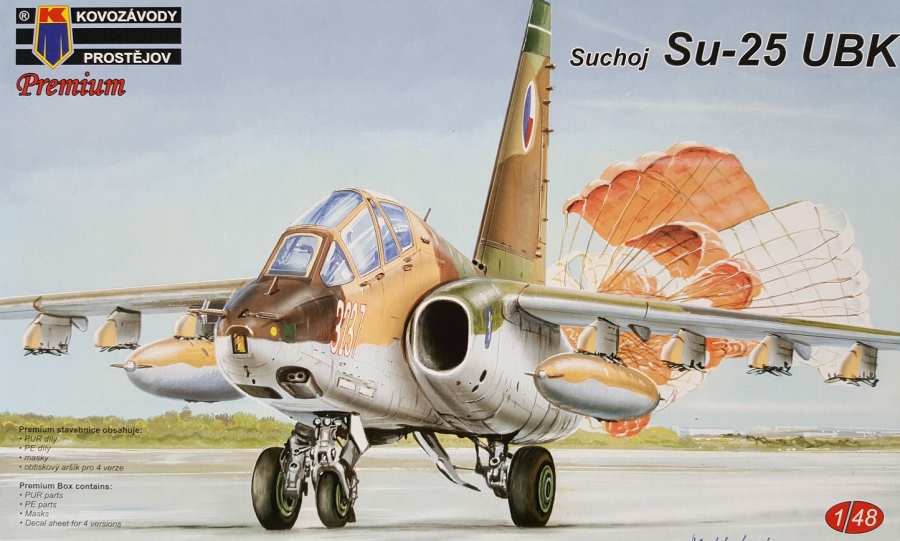 1/48 Suchoj Su-25UBK Trainer +PUR, etch, mask