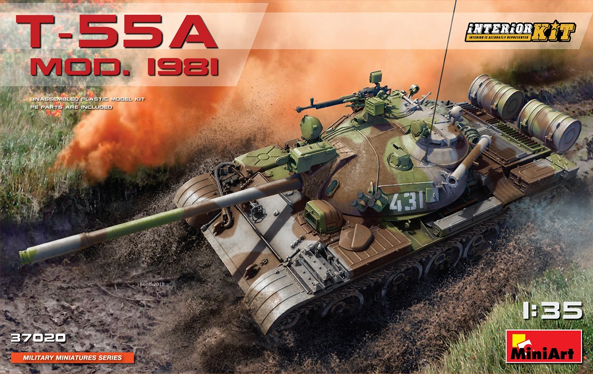 1/35 T-55A Mod.1981 Interior Kit