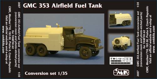 1/35 GMC 353 Airfield Fuel Tank conv. For TAM