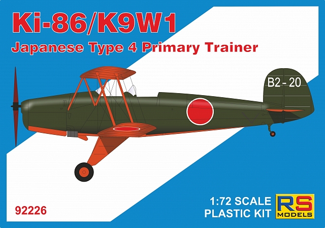 Plastikový model letadla 1/72 Kosukai Ki-86 4 decal v. for Japan, China, Great Britain