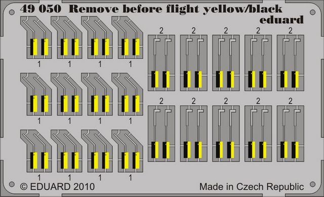 1/48 Remove Before Flight - yellow/black