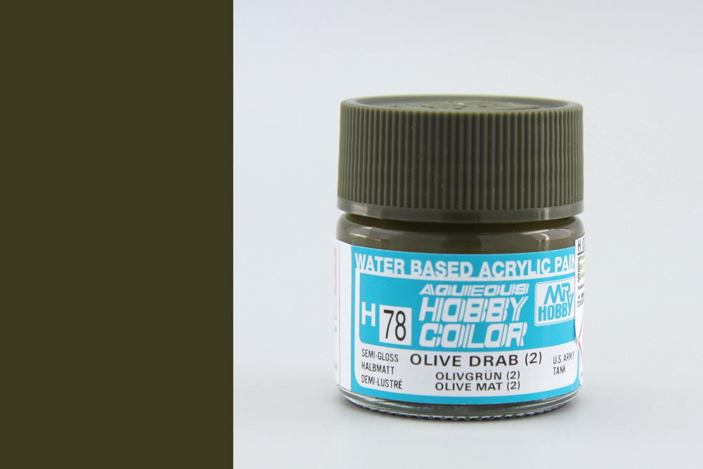 Hobby Color - Olive Drab (2) - Olivová - 10ml