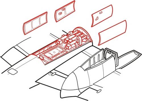 1/72 Mosquito Mk.IV - armament set for HAS