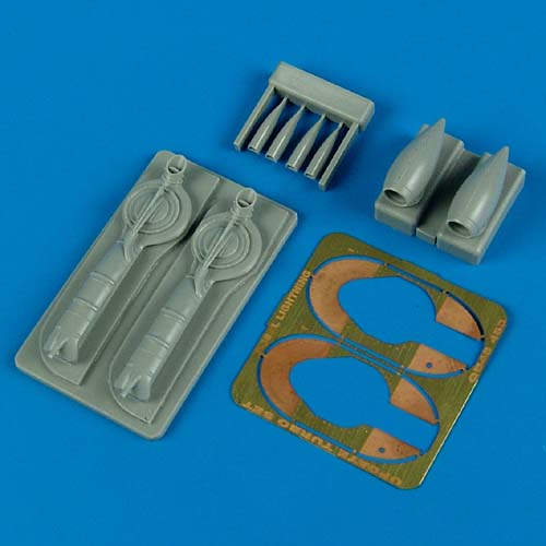 1/48 P-38J Lightning update turbo & air intakes