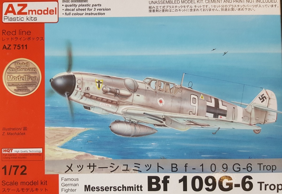 1/72 Bf 109G-6 Trop