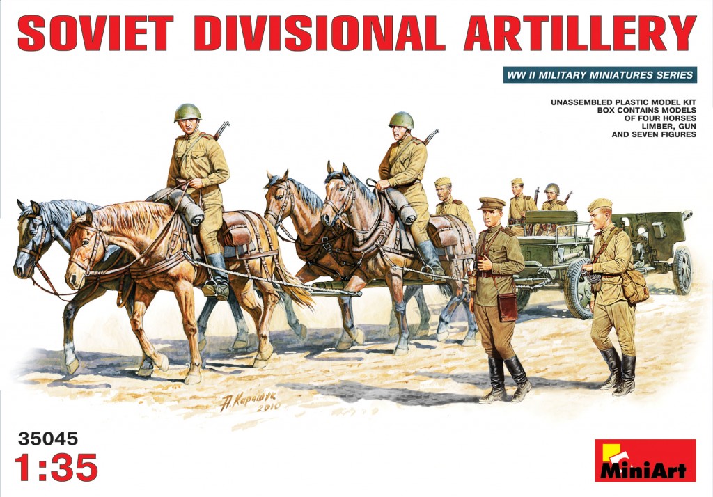 1/35 Soviet  Divisional Artillery 