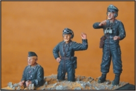 1/35 German Tank Crew (3 fig.)