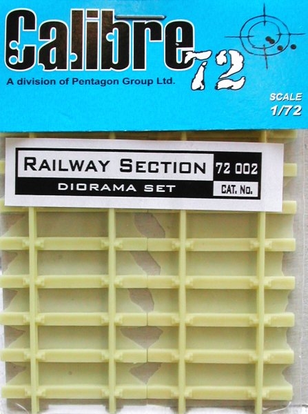 1/72 Railway section (2 pcs)