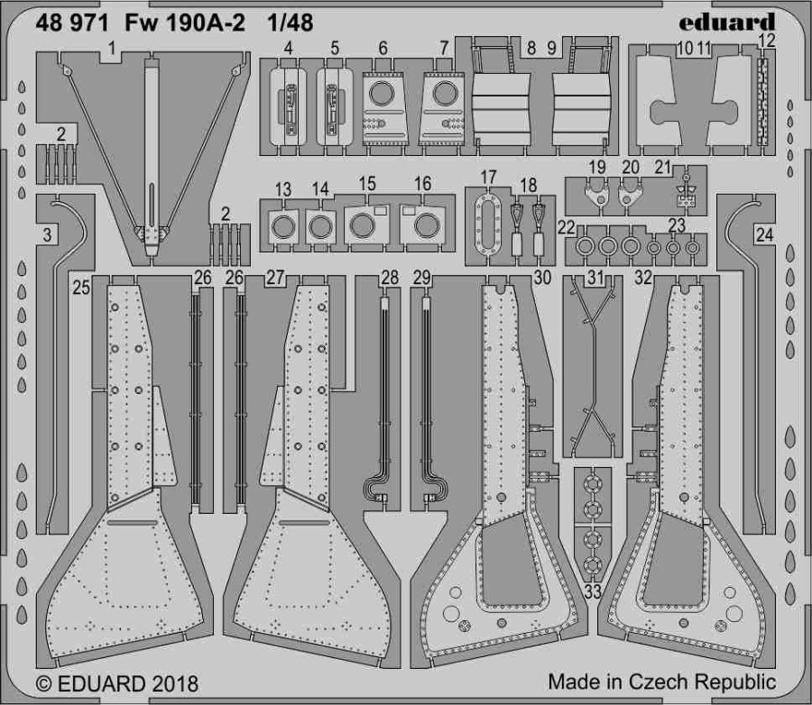 1/48 Fw 190A-2 for EDUARD kit