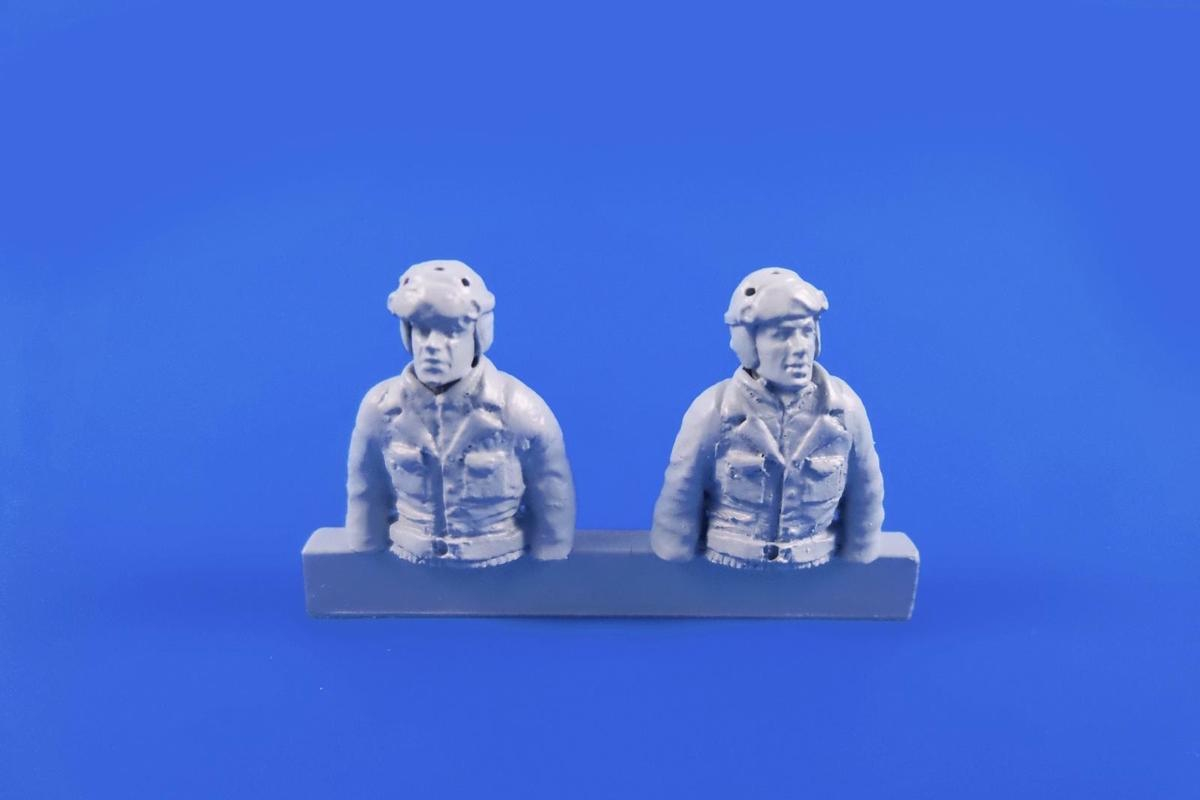 1/48 WWII US Tank Driver and Gunner(two semi figur