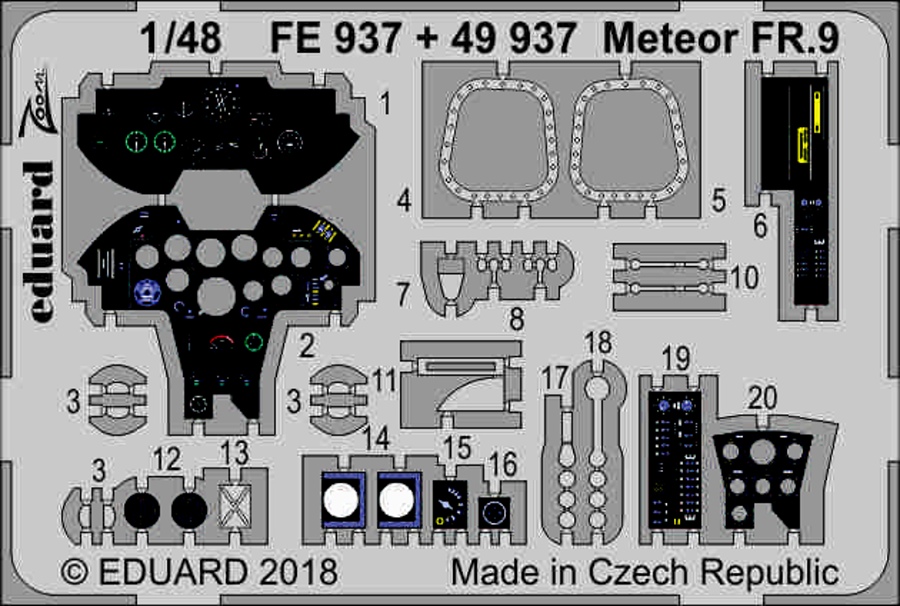 1/48 Meteor FR.9 for AIRFIX kit