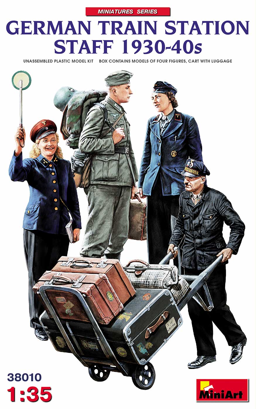 1/35 German Train Station Staff 1930-40s