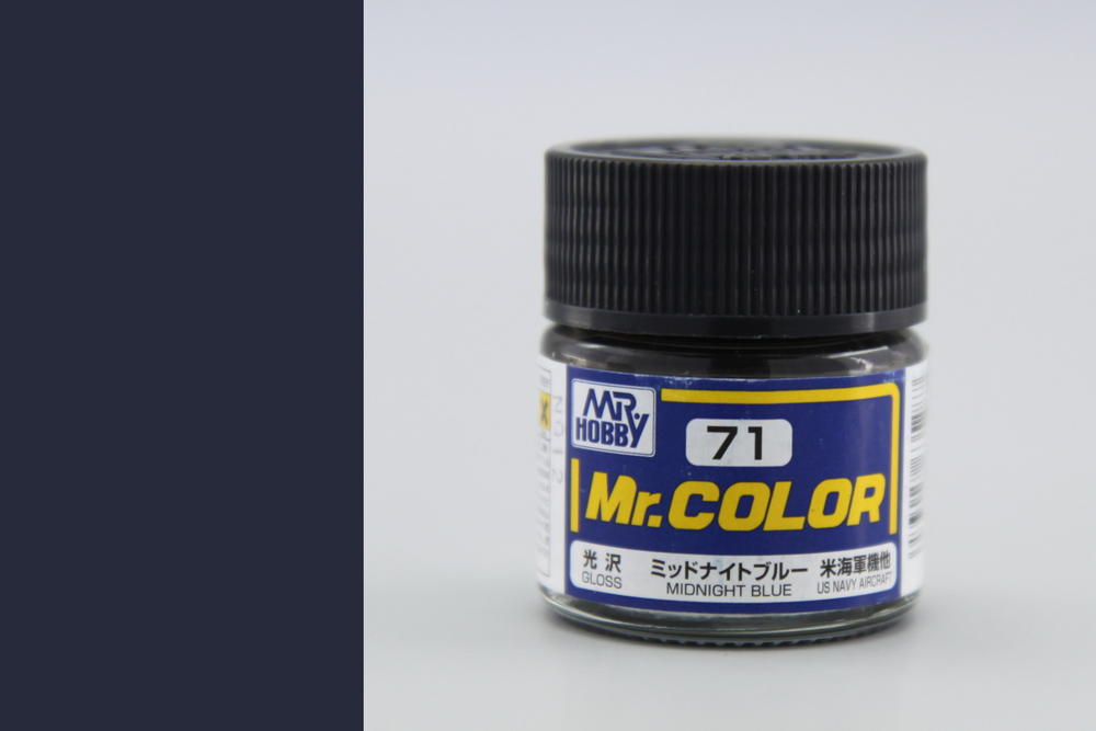 Mr. Color - Midnight Blue - Půlnoční modrá (10ml)