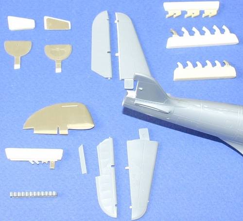 1/48 P-400/P-39 Airacobra-exterior set for HAS