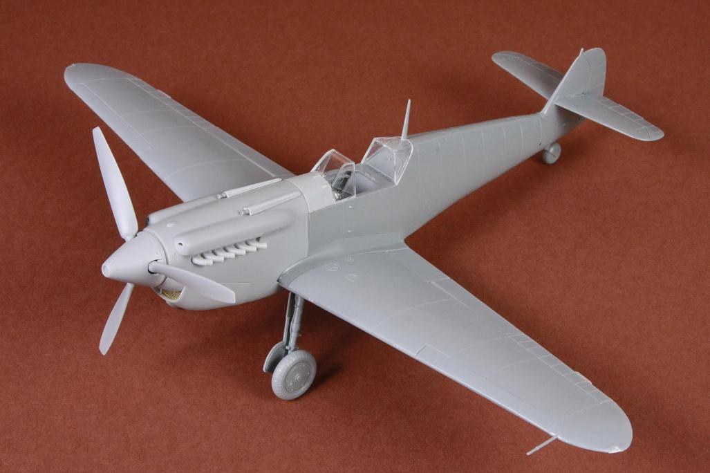 1/32 Hispano HA-1112 M1L conversion set (Spanish Bf-109 version) - Resin + PE for Hasegawa