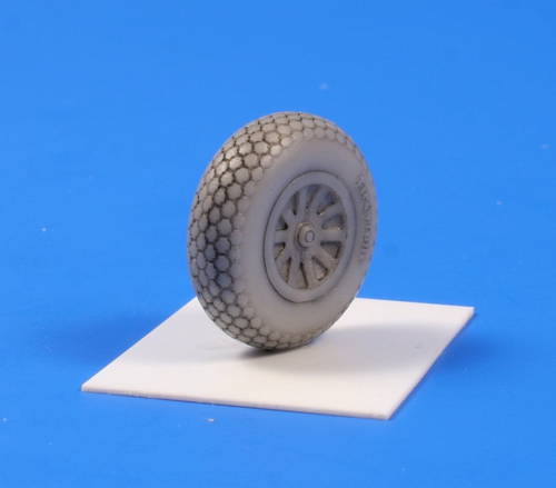 1/48 P-51D Mustang - Wheels (Cross Tread Pattern)