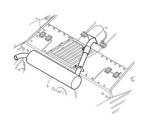 1/35 Hetzer Exhaust(Early/Mid type) for Edu