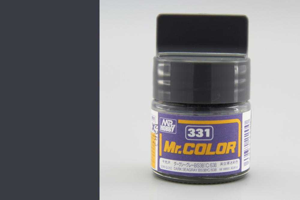 Mr. Color - Dark Seagray BS381C/638- Tmavá mořská šedá (10ml)