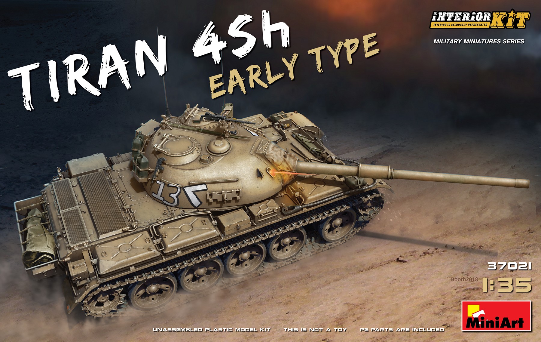 1/35 Tiran 4 Sh Early Type. Interior Kit