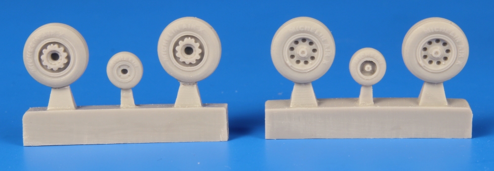 1/72 Mirage F.1 - Wheels set for SH,HAS,Esci